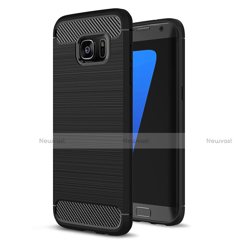 Silicone Candy Rubber TPU Line Soft Case Cover for Samsung Galaxy S7 Edge G935F