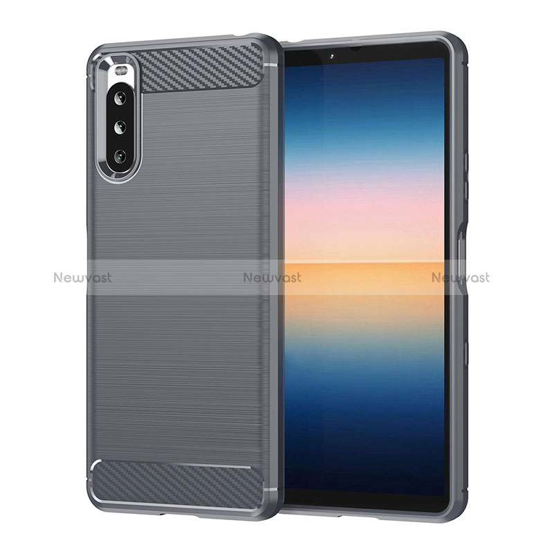 Silicone Candy Rubber TPU Line Soft Case Cover for Sony Xperia 10 III SO-52B