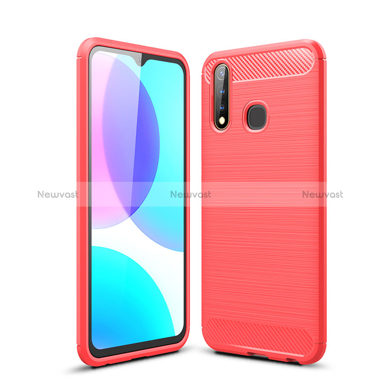 Silicone Candy Rubber TPU Line Soft Case Cover for Vivo Y19