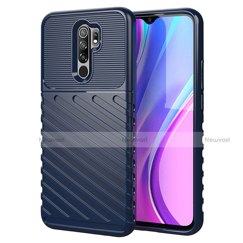 Silicone Candy Rubber TPU Line Soft Case Cover for Xiaomi Redmi 9