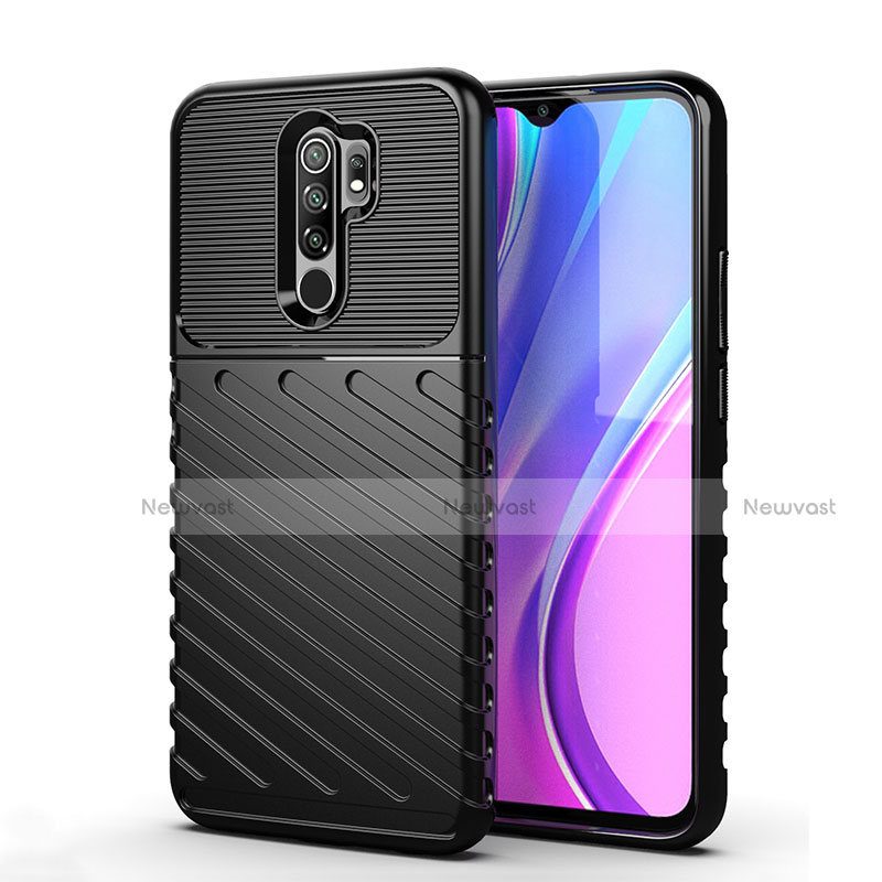 Silicone Candy Rubber TPU Line Soft Case Cover for Xiaomi Redmi 9