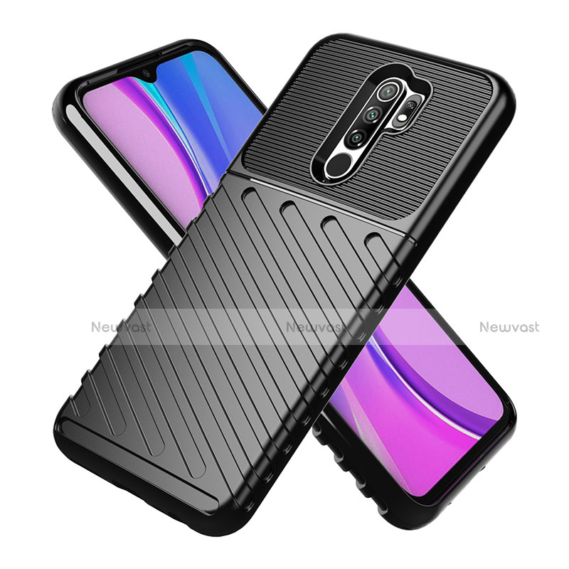 Silicone Candy Rubber TPU Line Soft Case Cover for Xiaomi Redmi 9