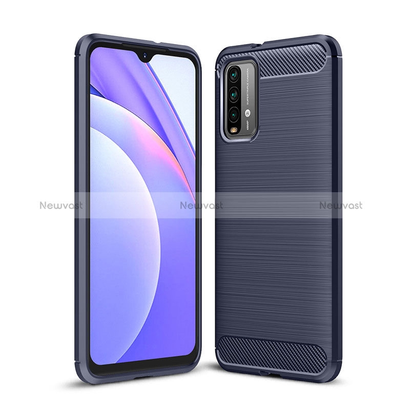 Silicone Candy Rubber TPU Line Soft Case Cover for Xiaomi Redmi 9 Power