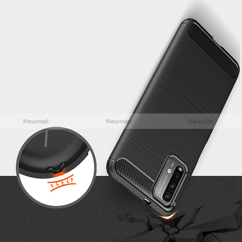 Silicone Candy Rubber TPU Line Soft Case Cover for Xiaomi Redmi 9 Power