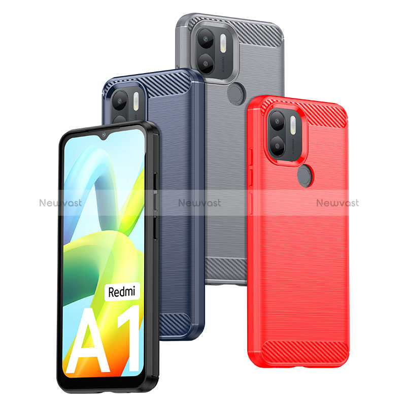 Silicone Candy Rubber TPU Line Soft Case Cover for Xiaomi Redmi A1 Plus