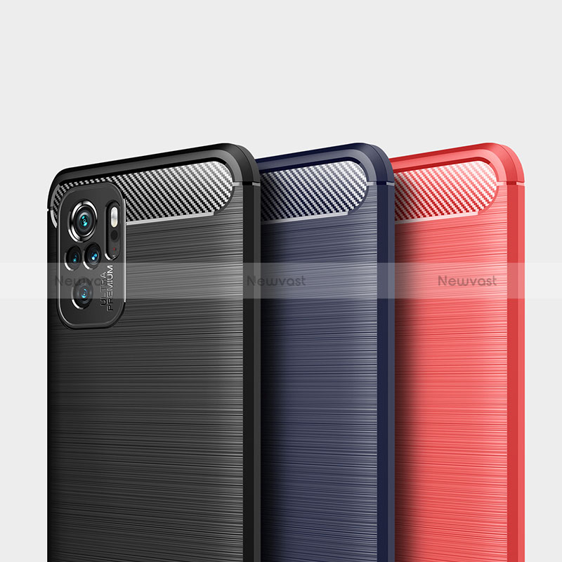 Silicone Candy Rubber TPU Line Soft Case Cover for Xiaomi Redmi Note 10 4G