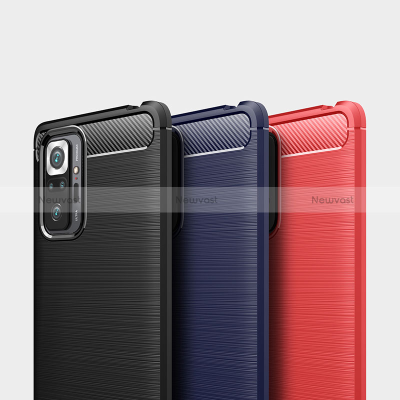 Silicone Candy Rubber TPU Line Soft Case Cover for Xiaomi Redmi Note 10 Pro Max