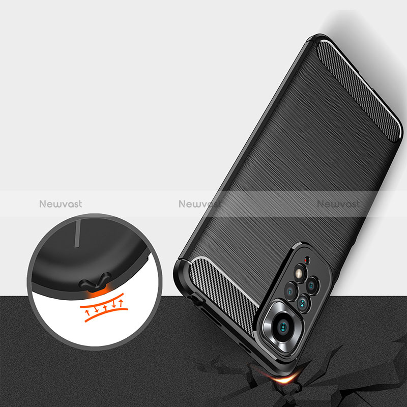 Silicone Candy Rubber TPU Line Soft Case Cover for Xiaomi Redmi Note 11 4G (2022)