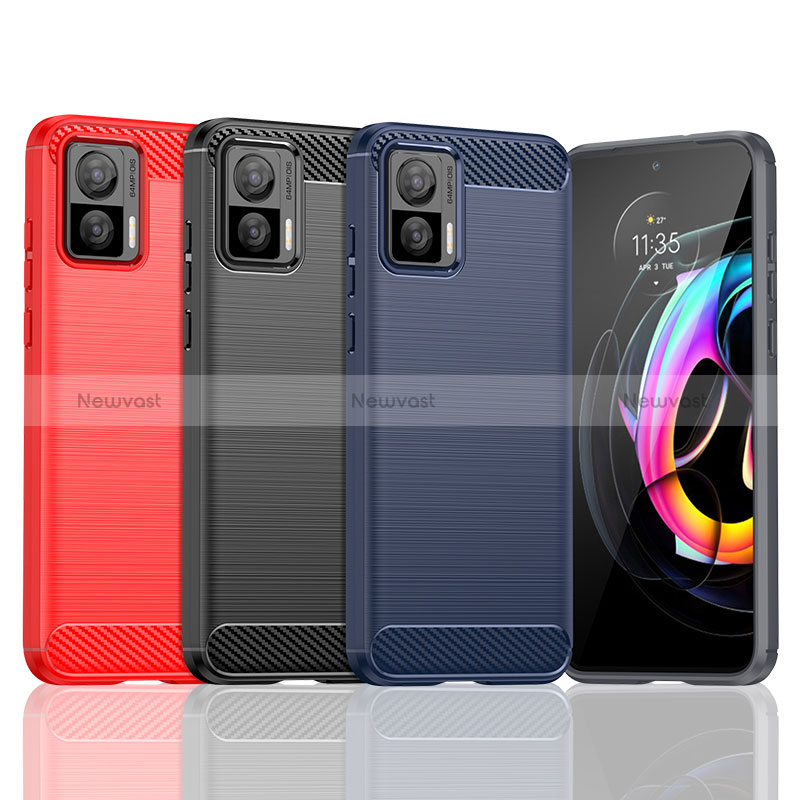 Silicone Candy Rubber TPU Line Soft Case Cover MF1 for Motorola Moto Edge 30 Lite 5G