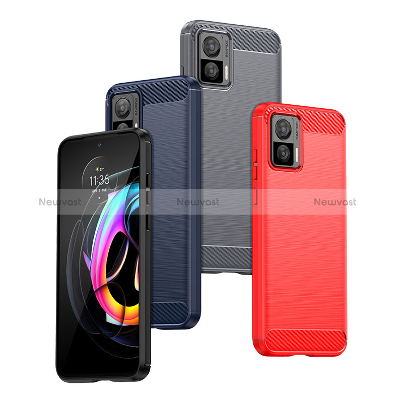 Silicone Candy Rubber TPU Line Soft Case Cover MF1 for Motorola Moto Edge 30 Lite 5G