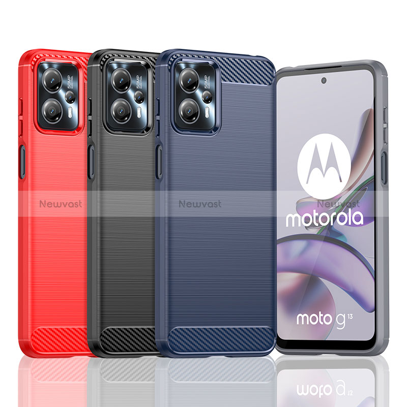 Silicone Candy Rubber TPU Line Soft Case Cover MF1 for Motorola Moto G23