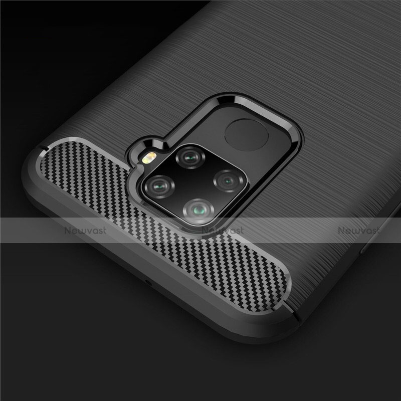 Silicone Candy Rubber TPU Line Soft Case Cover S01 for Huawei Mate 30 Lite