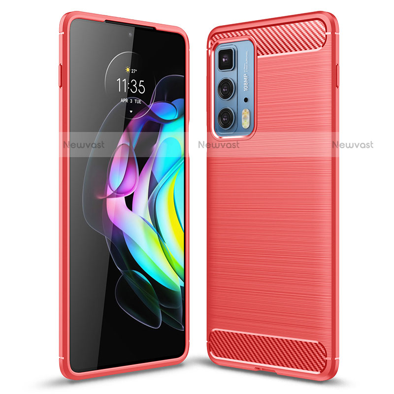 Silicone Candy Rubber TPU Line Soft Case Cover S01 for Motorola Moto Edge 20 Pro 5G