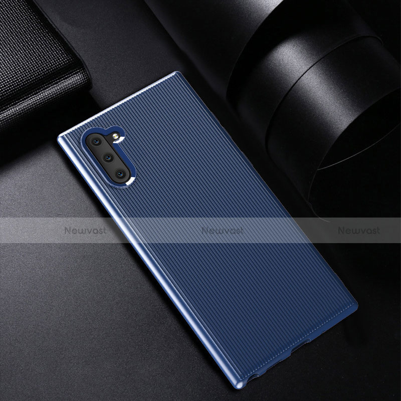 Silicone Candy Rubber TPU Line Soft Case Cover S01 for Samsung Galaxy Note 10