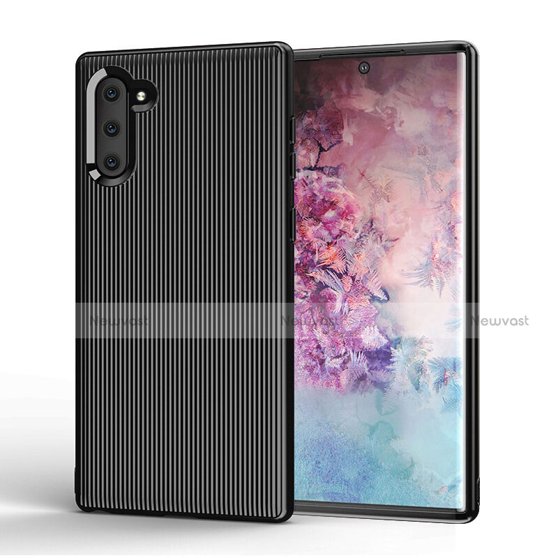 Silicone Candy Rubber TPU Line Soft Case Cover S01 for Samsung Galaxy Note 10