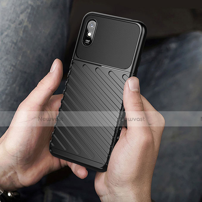 Silicone Candy Rubber TPU Line Soft Case Cover S01 for Xiaomi Redmi 9AT