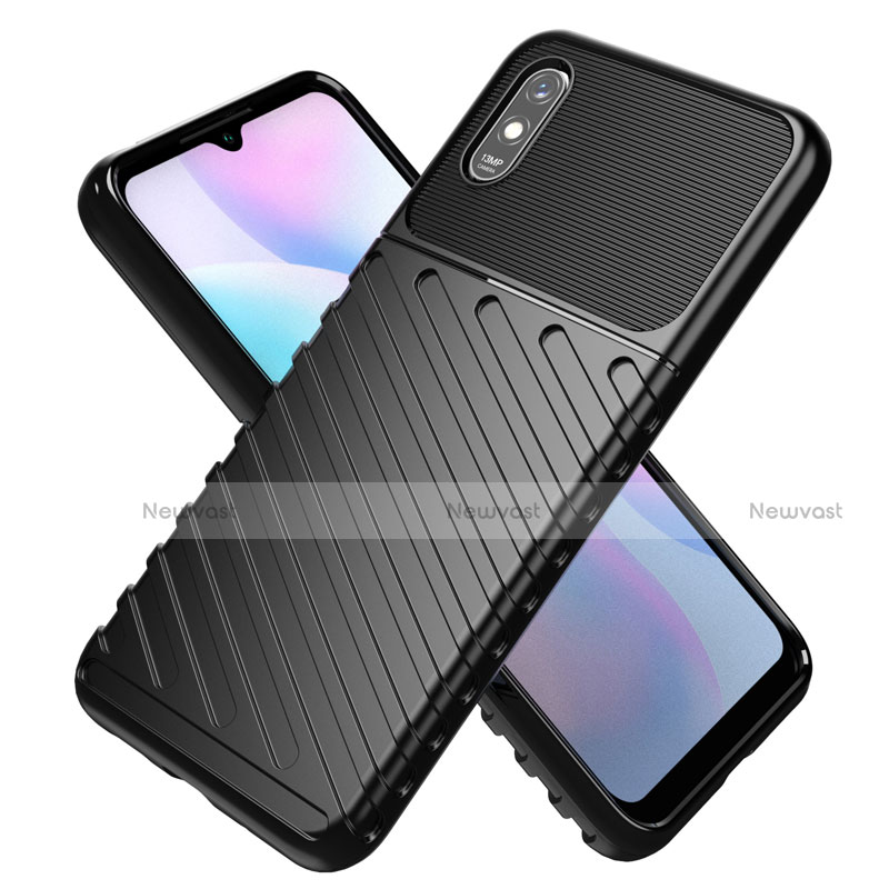 Silicone Candy Rubber TPU Line Soft Case Cover S01 for Xiaomi Redmi 9i