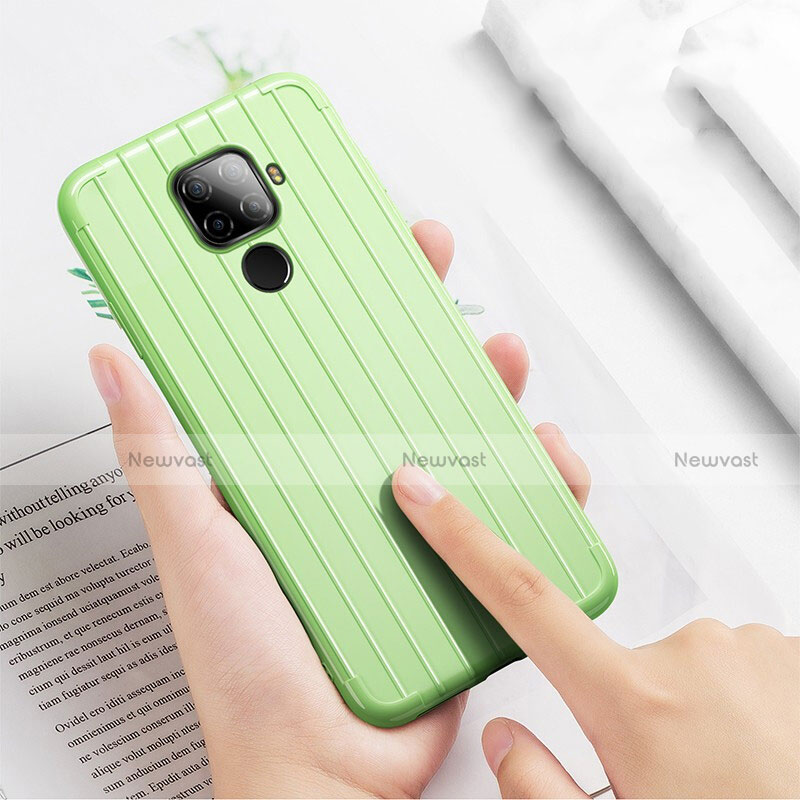 Silicone Candy Rubber TPU Line Soft Case Cover S03 for Huawei Mate 30 Lite