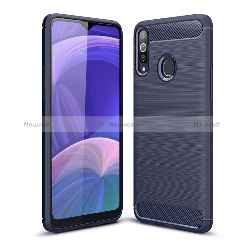 Silicone Candy Rubber TPU Line Soft Case Cover WL1 for Samsung Galaxy A20s