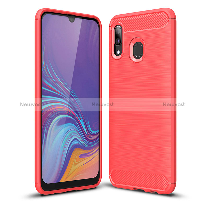 Silicone Candy Rubber TPU Line Soft Case Cover WL1 for Samsung Galaxy A40