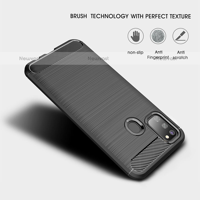 Silicone Candy Rubber TPU Line Soft Case Cover WL1 for Samsung Galaxy M30s