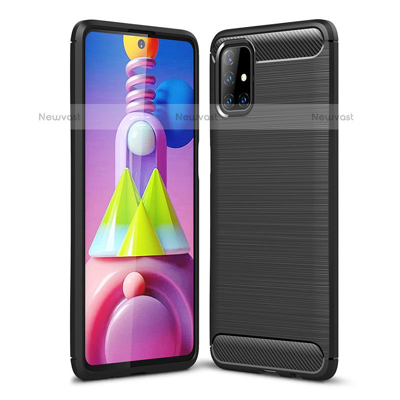 Silicone Candy Rubber TPU Line Soft Case Cover WL1 for Samsung Galaxy M51