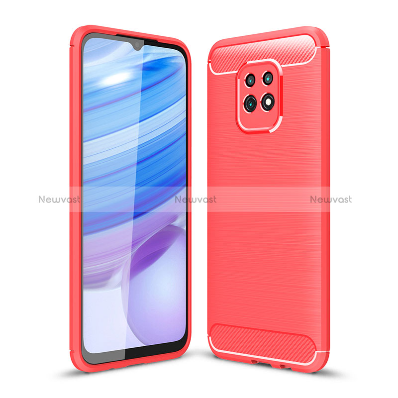 Silicone Candy Rubber TPU Line Soft Case Cover WL1 for Xiaomi Redmi 10X Pro 5G