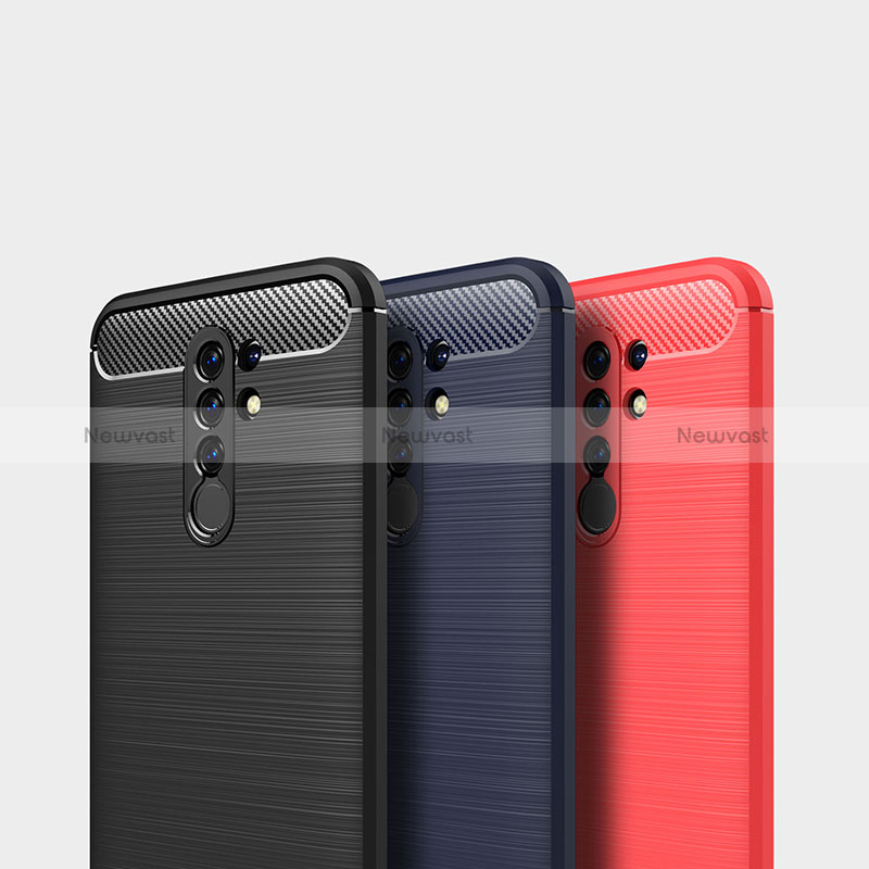 Silicone Candy Rubber TPU Line Soft Case Cover WL1 for Xiaomi Redmi 9