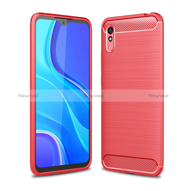 Silicone Candy Rubber TPU Line Soft Case Cover WL1 for Xiaomi Redmi 9A