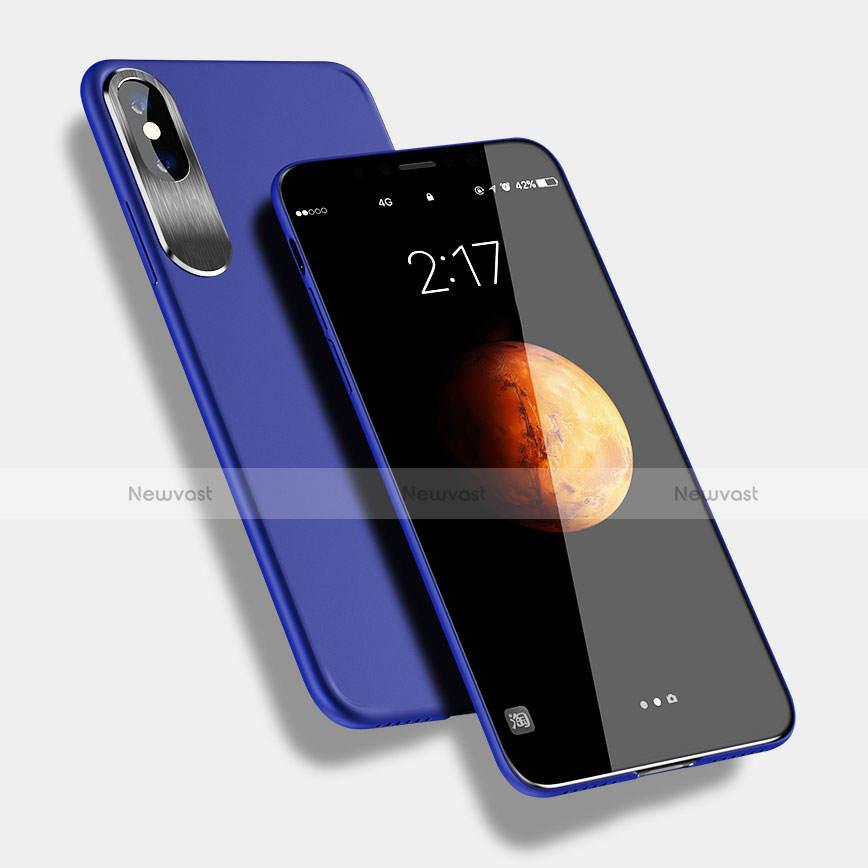 Silicone Candy Rubber TPU Soft Case for Apple iPhone Xs Max Blue