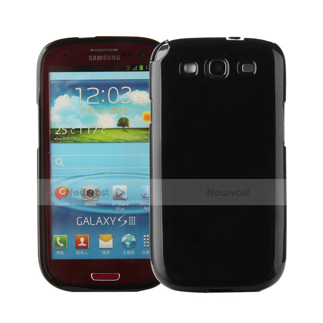 Silicone Candy Rubber TPU Soft Case for Samsung Galaxy S3 4G i9305 Black