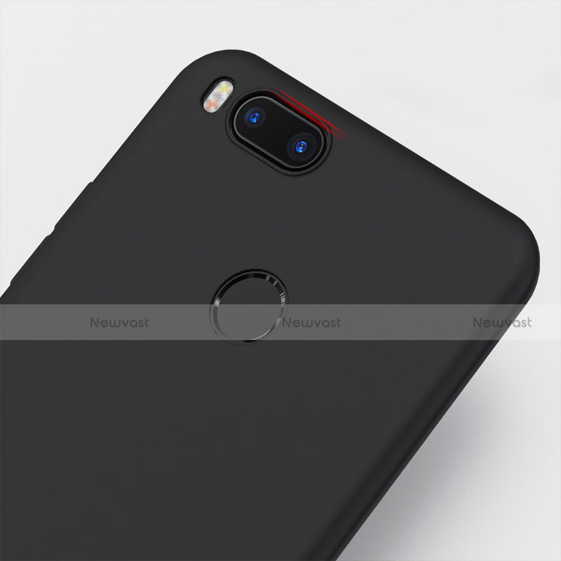 Silicone Candy Rubber TPU Soft Case for Xiaomi Mi 5X Black