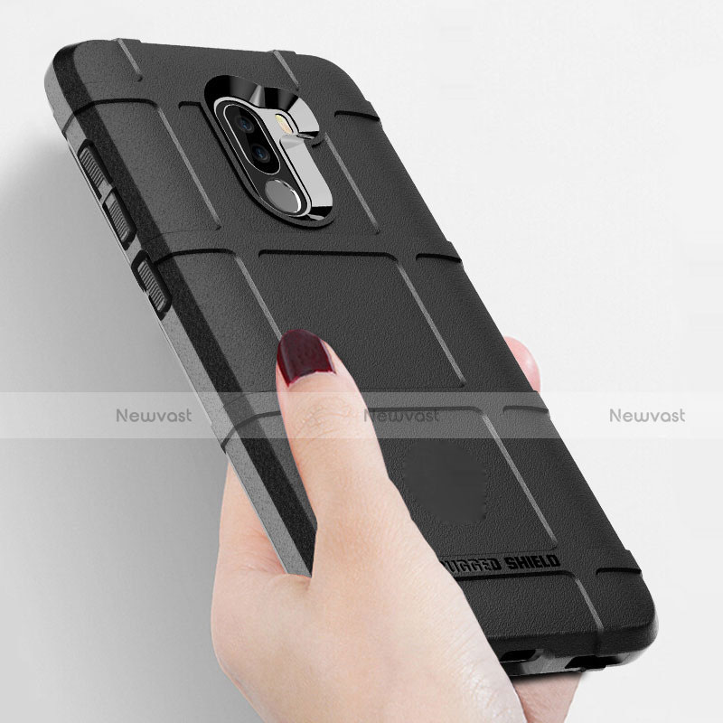 Silicone Candy Rubber TPU Soft Case for Xiaomi Pocophone F1 Black