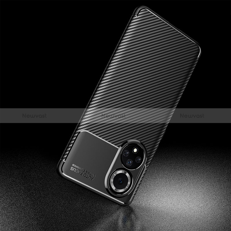 Silicone Candy Rubber TPU Twill Soft Case Cover for Huawei Honor 50 Pro 5G