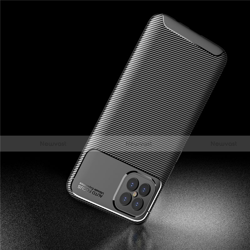 Silicone Candy Rubber TPU Twill Soft Case Cover for Huawei Nova 8 SE 5G
