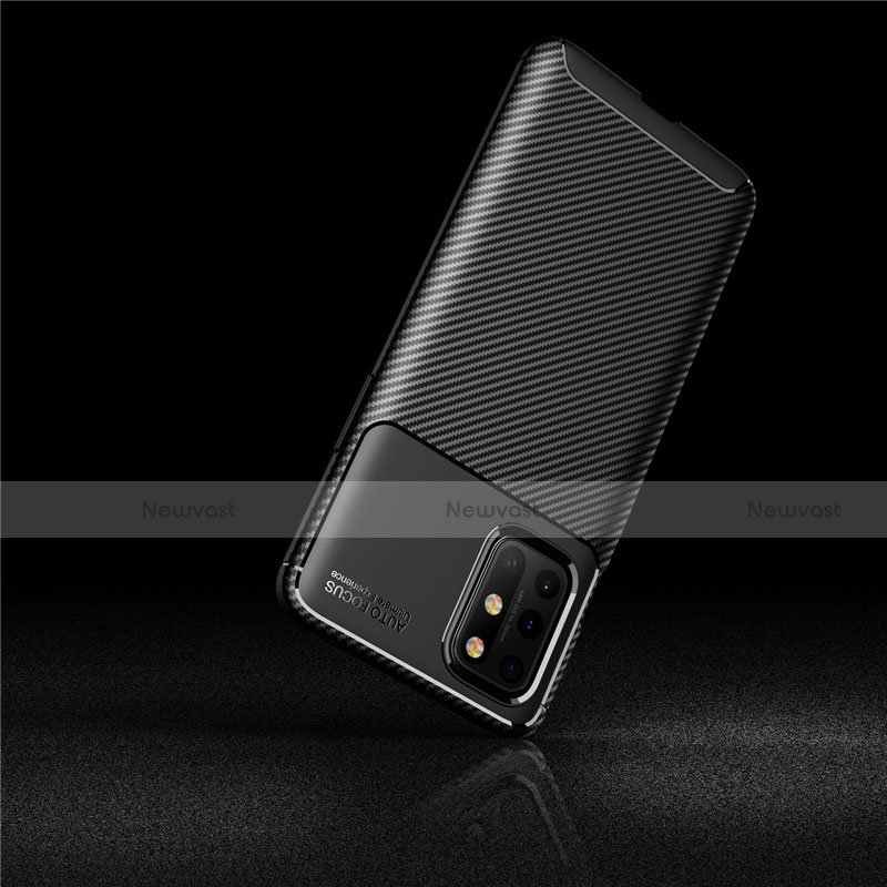 Silicone Candy Rubber TPU Twill Soft Case Cover for OnePlus 8T 5G