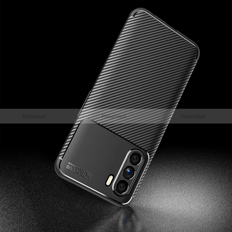 Silicone Candy Rubber TPU Twill Soft Case Cover for Oppo K9 Pro 5G