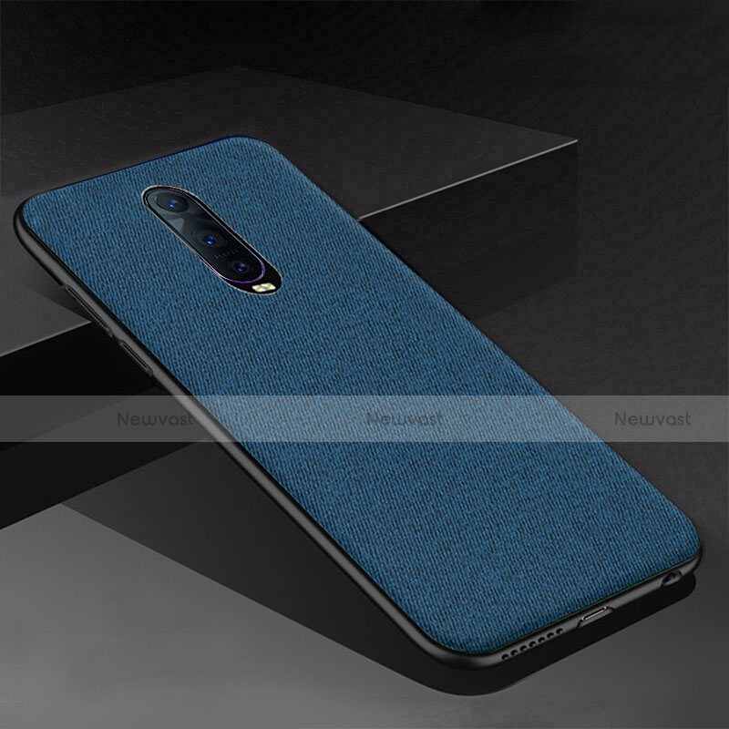 Silicone Candy Rubber TPU Twill Soft Case Cover for Oppo R17 Pro