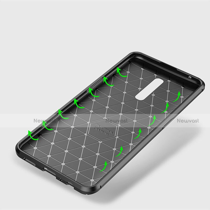 Silicone Candy Rubber TPU Twill Soft Case Cover for Oppo Reno Z