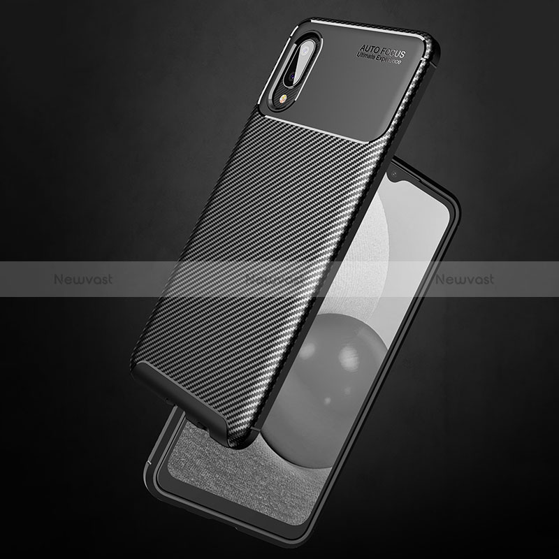 Silicone Candy Rubber TPU Twill Soft Case Cover for Samsung Galaxy A02