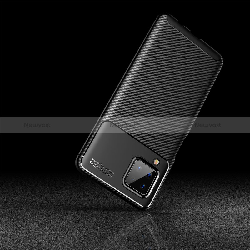Silicone Candy Rubber TPU Twill Soft Case Cover for Samsung Galaxy A12 5G