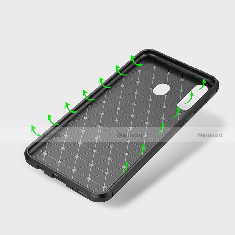 Silicone Candy Rubber TPU Twill Soft Case Cover for Samsung Galaxy A60