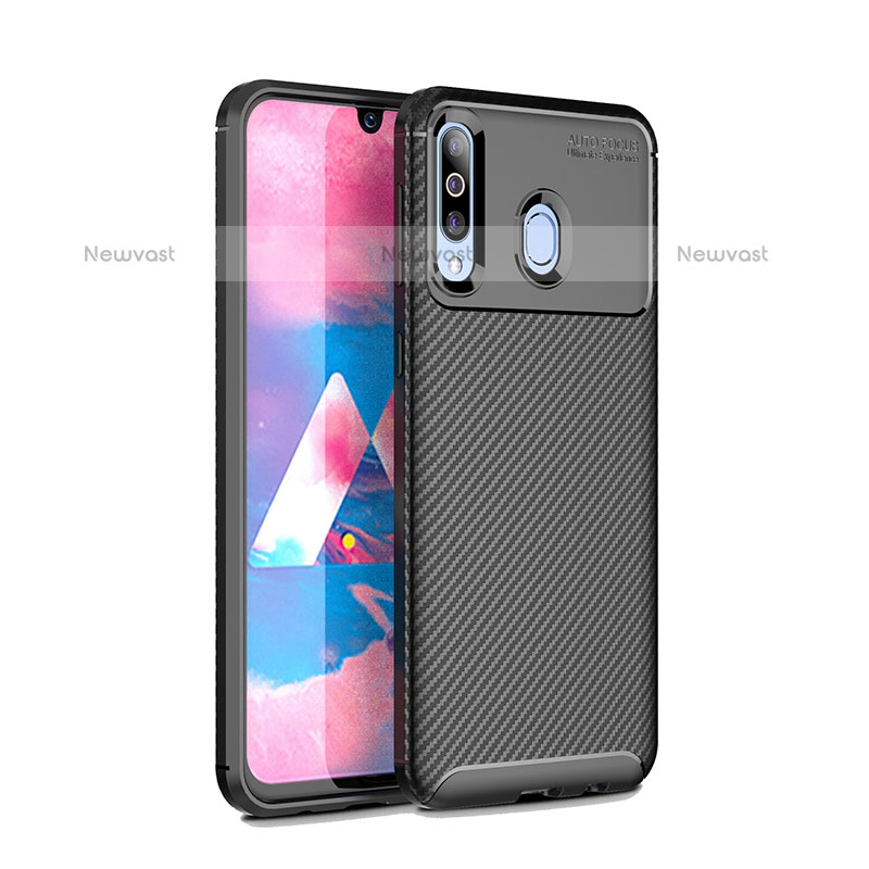 Silicone Candy Rubber TPU Twill Soft Case Cover for Samsung Galaxy M30