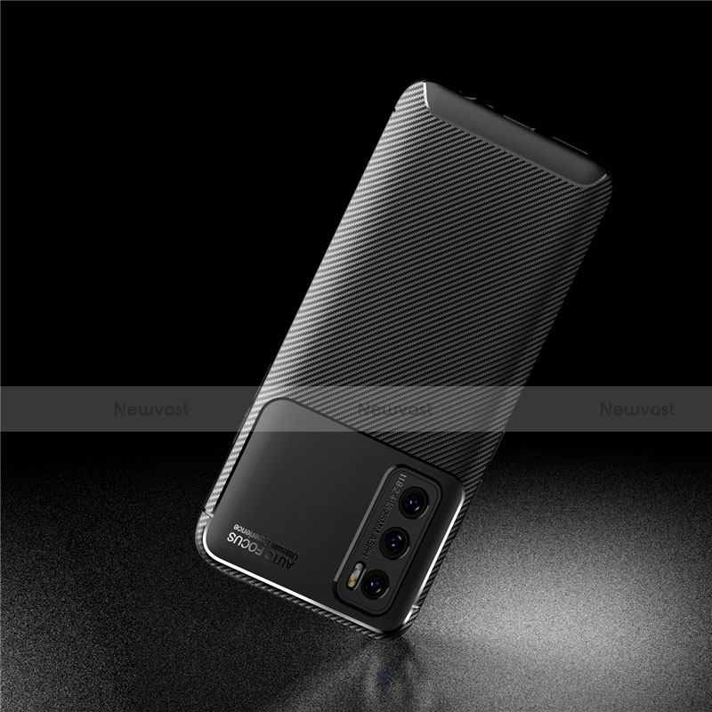 Silicone Candy Rubber TPU Twill Soft Case Cover for Vivo V20 SE