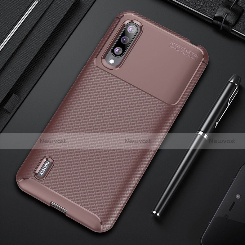 Silicone Candy Rubber TPU Twill Soft Case Cover for Xiaomi Mi A3