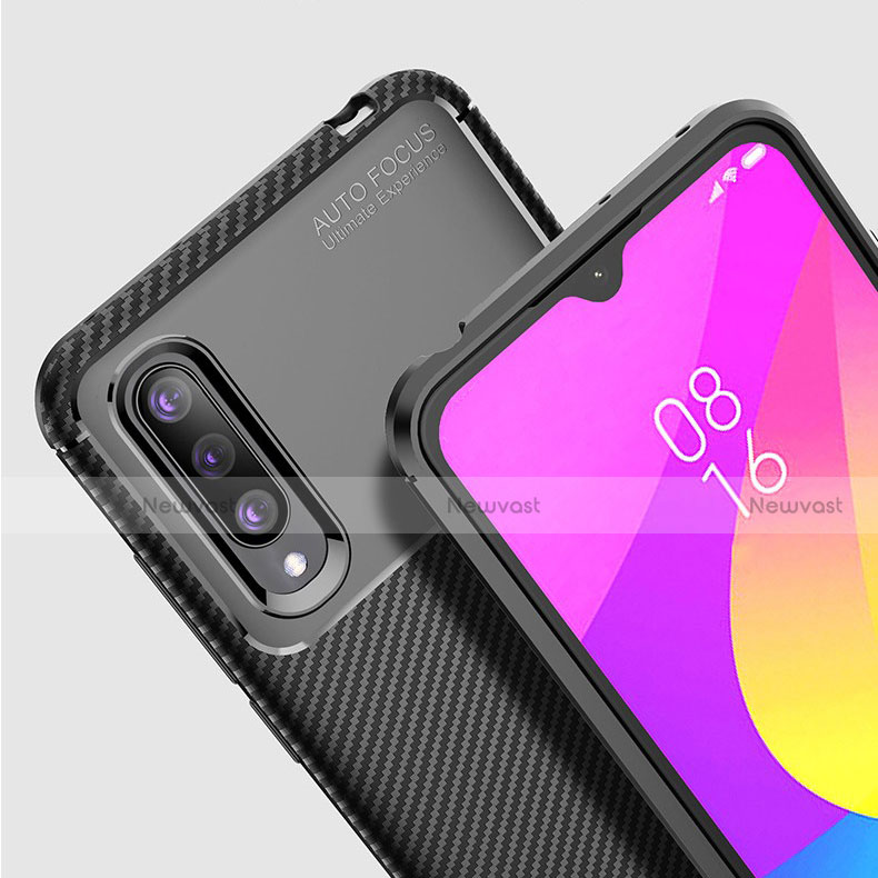 Silicone Candy Rubber TPU Twill Soft Case Cover for Xiaomi Mi A3