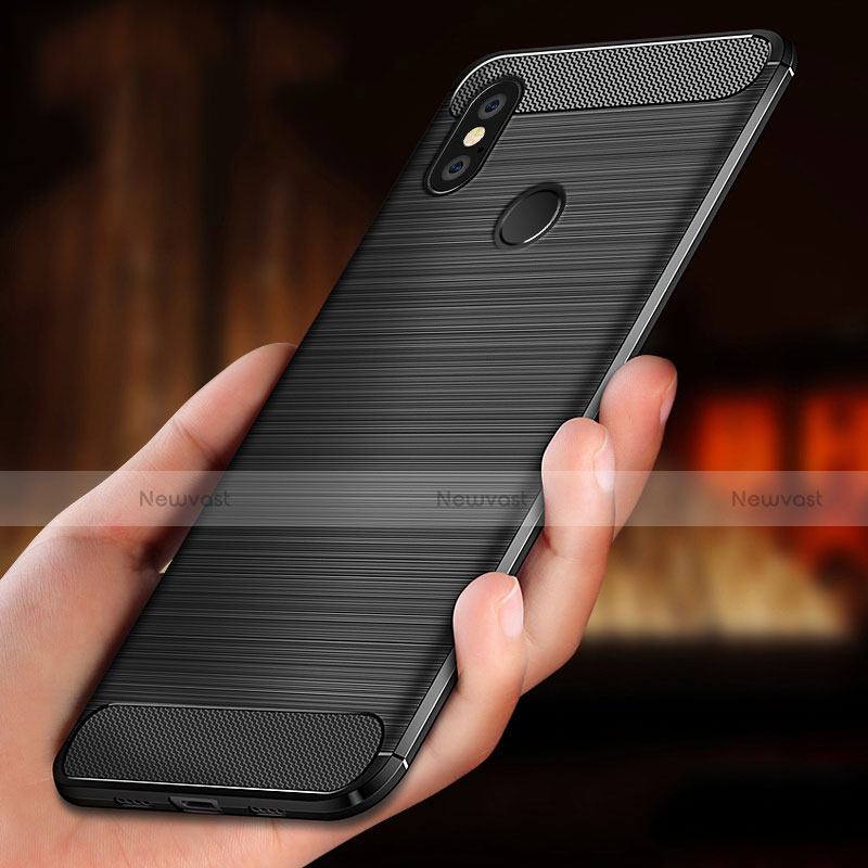 Silicone Candy Rubber TPU Twill Soft Case Cover for Xiaomi Mi Mix 3