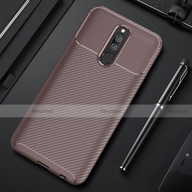 Silicone Candy Rubber TPU Twill Soft Case Cover for Xiaomi Redmi 8