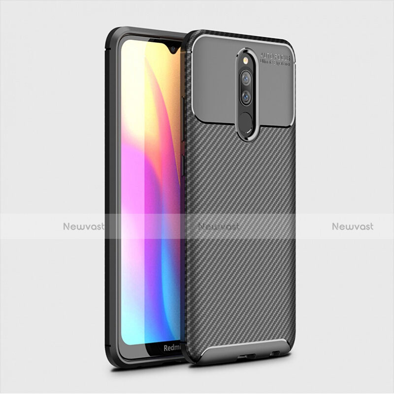 Silicone Candy Rubber TPU Twill Soft Case Cover for Xiaomi Redmi 8