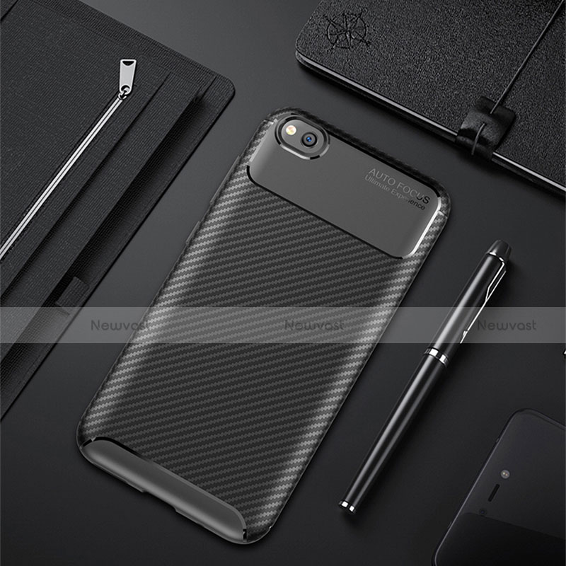 Silicone Candy Rubber TPU Twill Soft Case Cover for Xiaomi Redmi Go